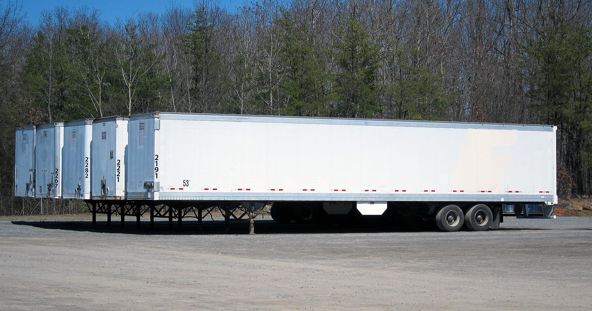48 and 53-foot trailers - Payne - Storage Solutions for Northern Virginia